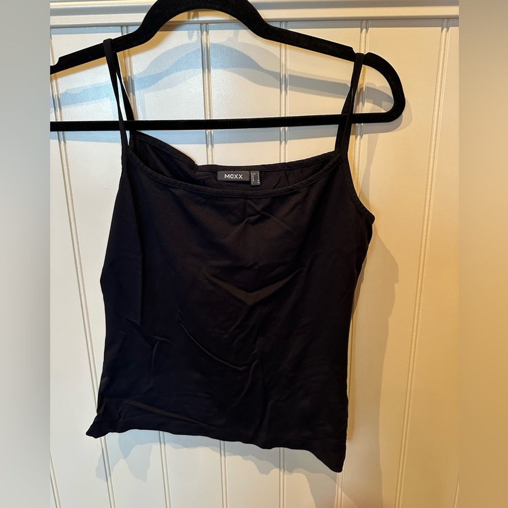 MEXX Ladies Woman’s Size Small Black Spaghetti Strap Camisole Top